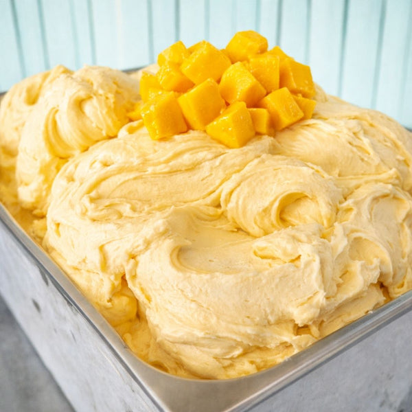 Mango sorbet