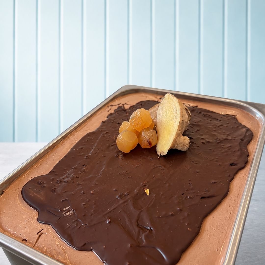Ingefær stracciatella