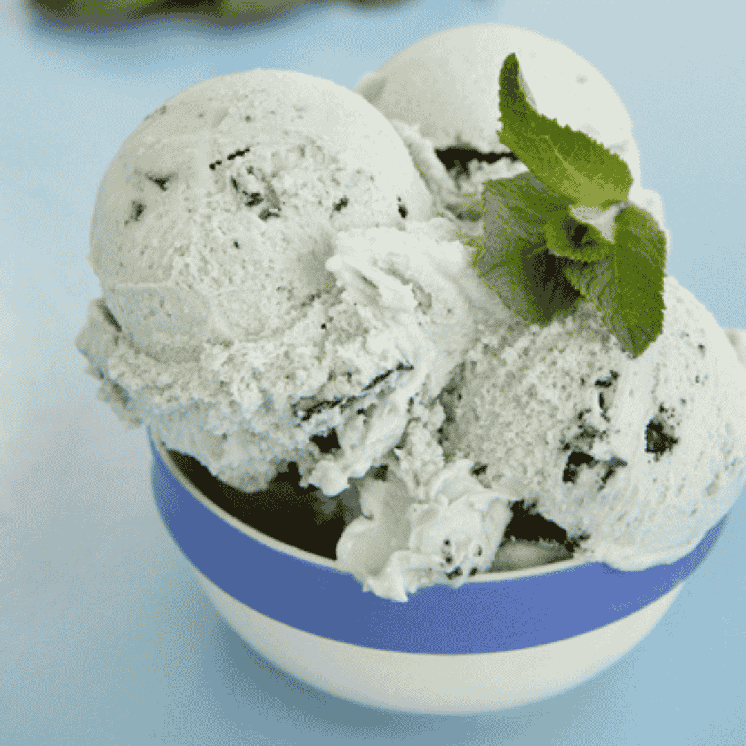 mynte is med chokolade