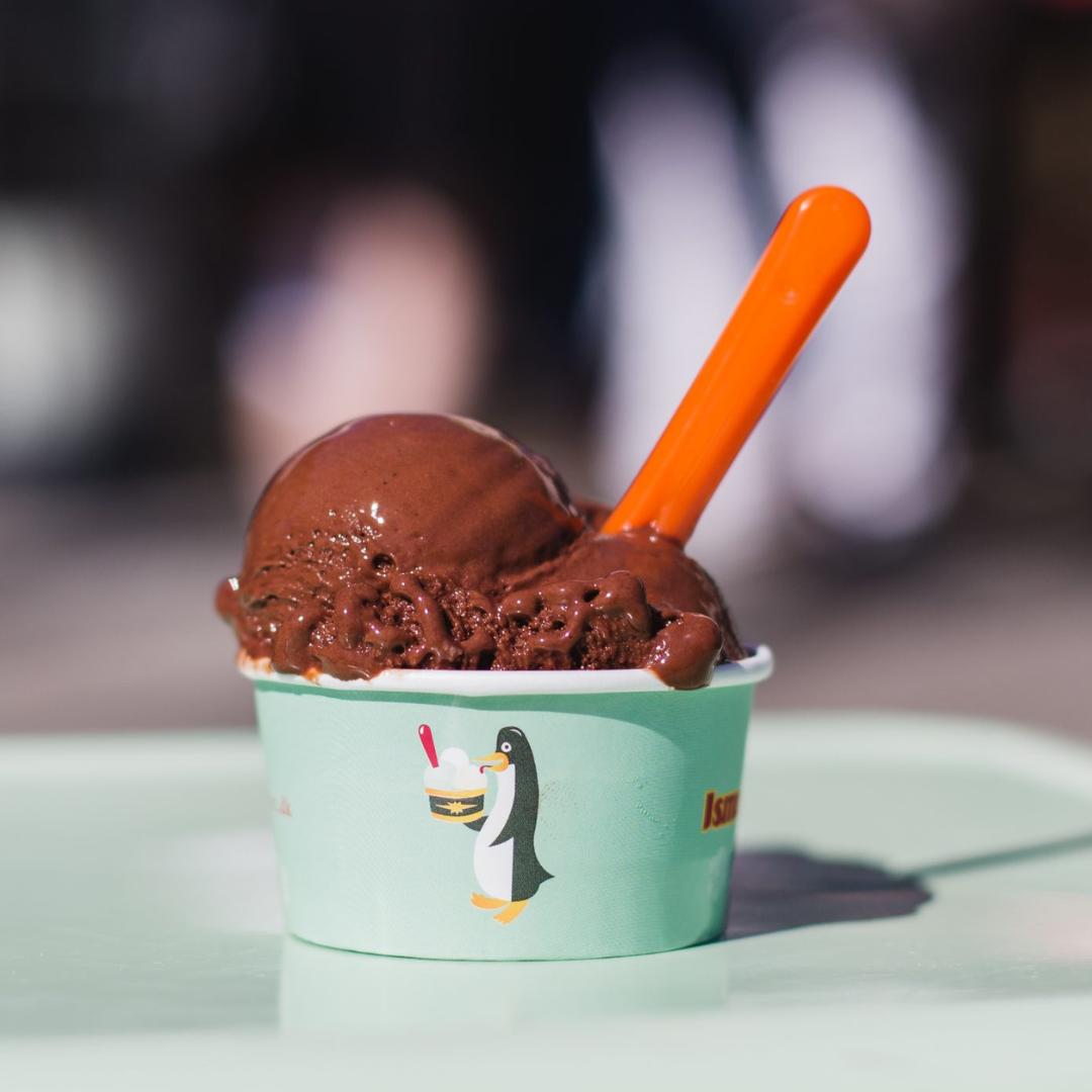 chokolade sorbet is
