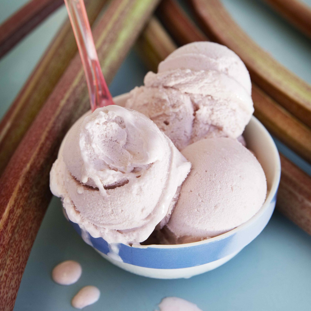 Rabarber sorbet