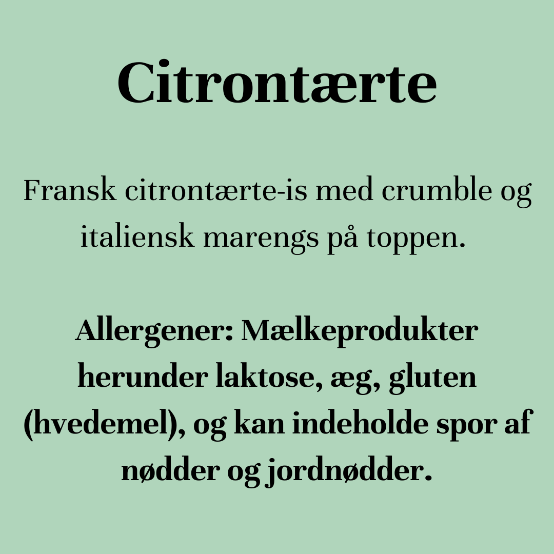 Citrontærte