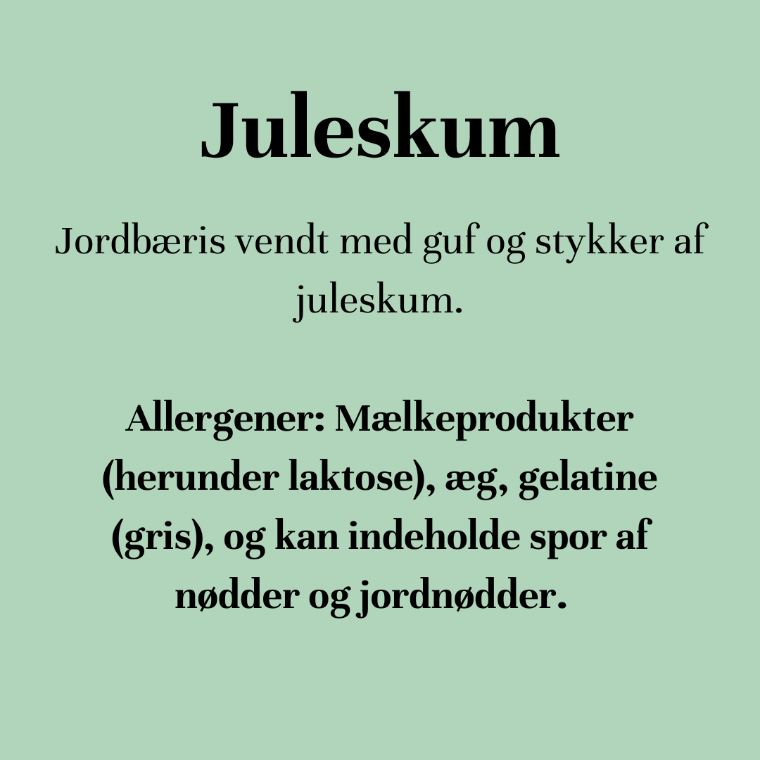 Juleskum - Ugens is!