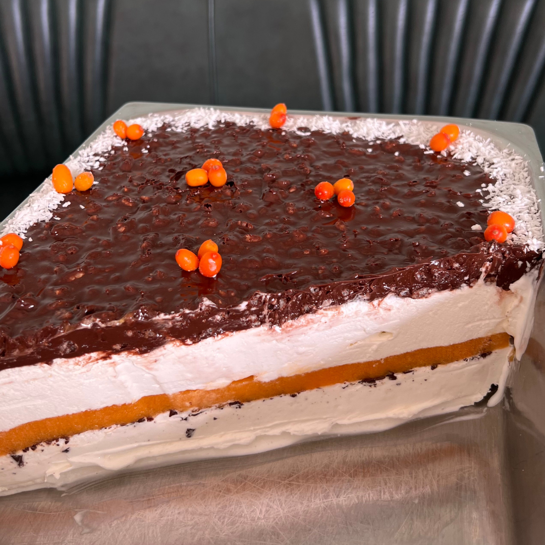 Coconut Sea Buckthorn Cremino